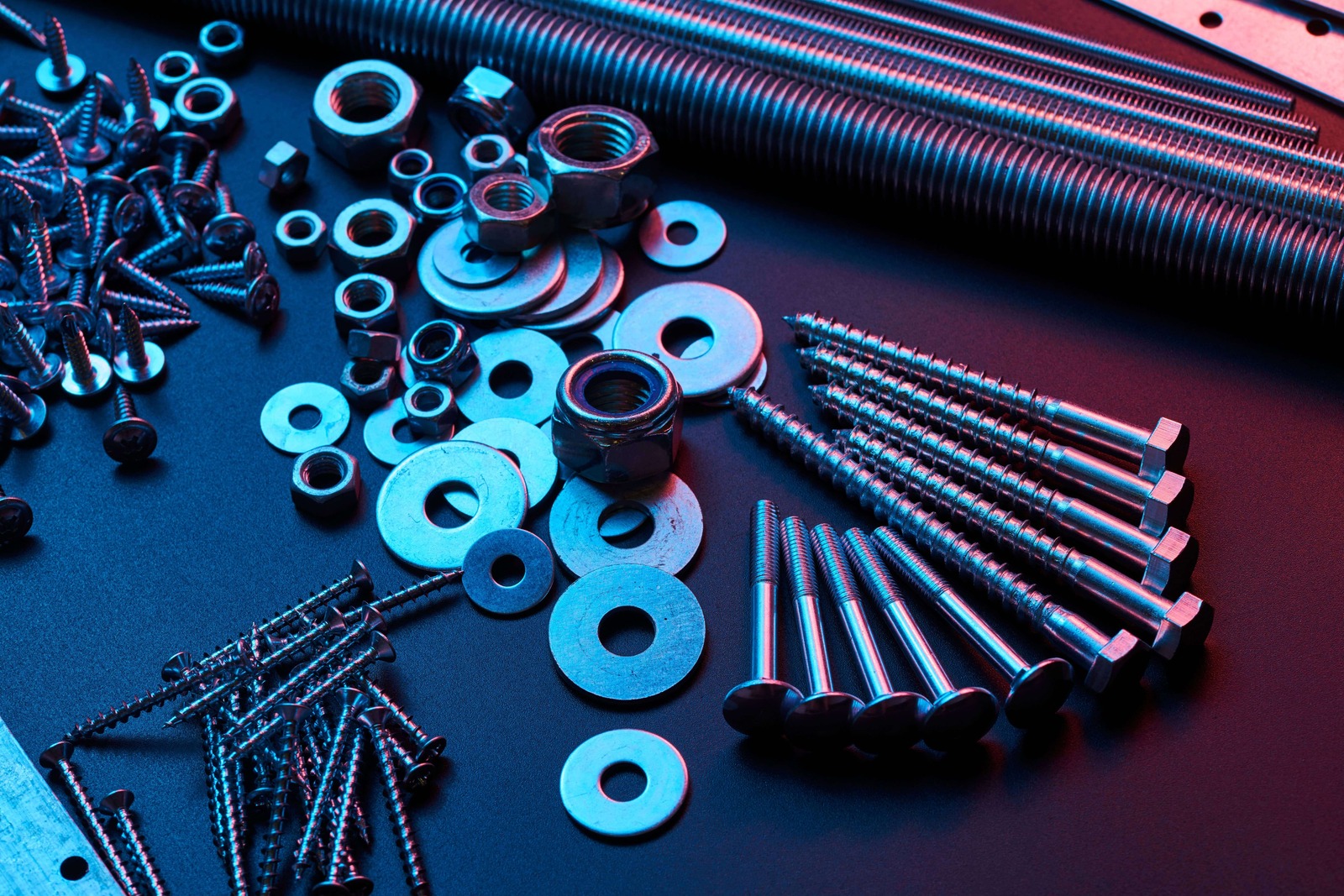 the different types of fastener